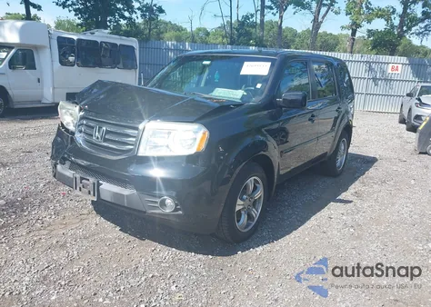 2013 Honda Pilot Ex from USA, damaged, VIN 5FNYF4H40DB003309